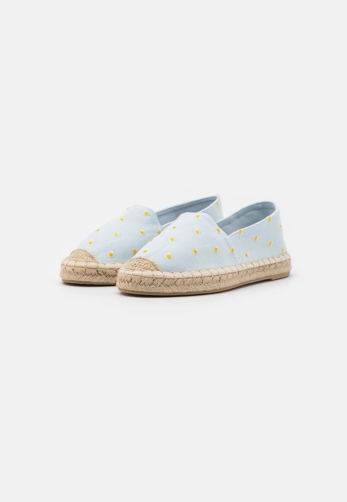 Chaussure Basse ANNA FIELD Anna Field Espadrilles Bleu Femme | AQX-3785152